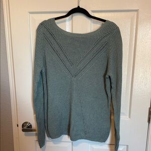 Maurices Sage Green Crew Neck Sweater